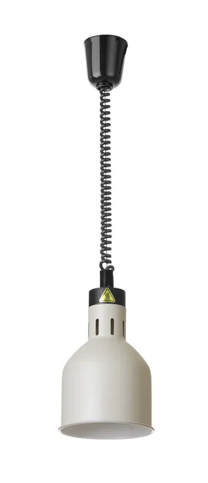 Hendi Warmtelamp verstelbaar cilindrisch - Wit - 230V / 250W - ø175x(H)250mm