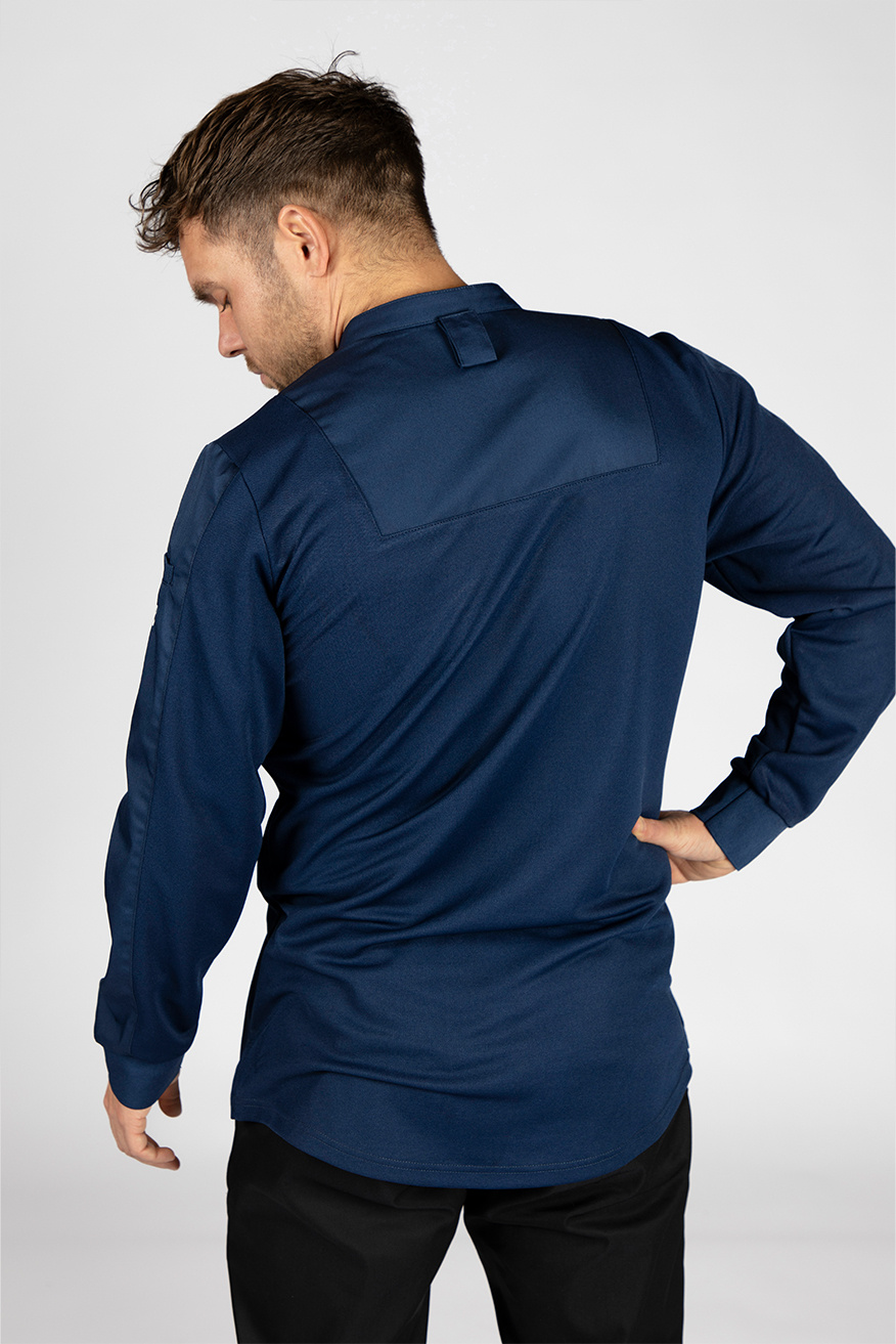 Cheffix Cheffix Koksbuis Ice Navy LS, foto 4 van 4