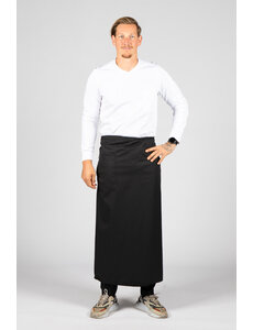Cheffix Sloof Ypa+ zwart met zak | 100x100cm