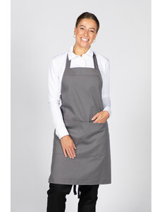 Cheffix Schort Vita | Met zak | Antraciet Grijs | 75x80cm