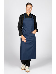 Cheffix Schort Vita | Met zak | Navy Blauw | 75x100cm
