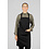 Cheffix Schort Vita met twee zakken | Zwart | 75x80cm
