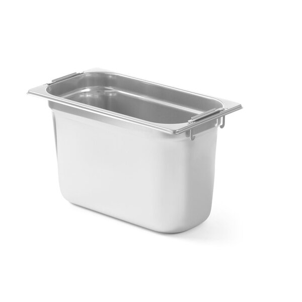 Hendi GN-container met intrekbare handgrepen | HENDI | GN 1/3 | 7 |8L | (H)200mm