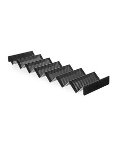 Hendi Broodrolhouder - Geperforeerd | HENDI | Zwart | 580x170x(H)40mm