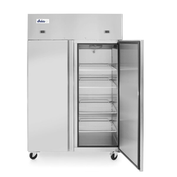 Hendi/Arktic Koelkast en vriezer 420 liter | Profi Line | 230V/870W | 1200x740x(H)1950mm