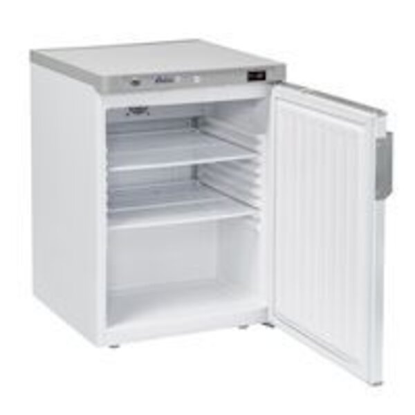 Hendi Budget Line koelkast in een wit gespoten stalen behuizing | HENDI | Budget Line | Wit | 230V/124W | 598x623x(H)838mm
