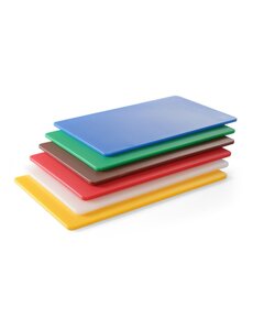 Hendi Snijplanken HACCP Gastronorm 1/1 - set van 6 kleuren | HENDI | 6 st. | 530x325mm