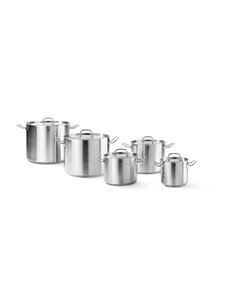 Hendi Kookpan hoog - met deksel | HENDI | Kitchen Line | 45L | ⌀400x(H)360mm