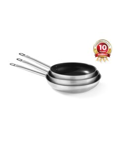 Hendi Koekenpan met antiaanbaklaag - zonder deksel | HENDI | Profi Line | ⌀215x(H)52mm