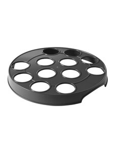 Hendi Bierglazenhouder | BarUp | Zwart |12 gaten | ⌀315x(H)35mm