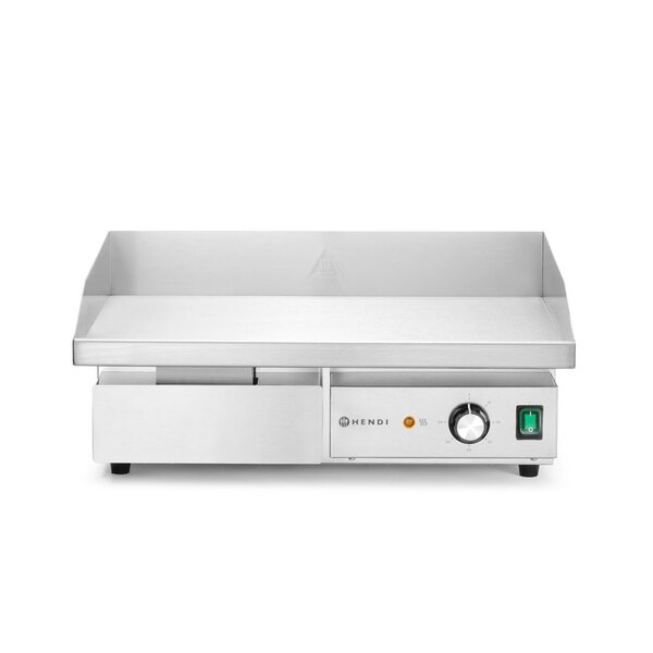 Hendi Bakplaat glad | HENDI | Budget Line | 220-240V/3000W | 550x430x(H)240mm