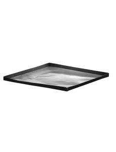 Hendi Ovenschaal voor Speedovens | non-stick coating | HENDI | Zwart | 280x280x(H)15mm | Vierkant