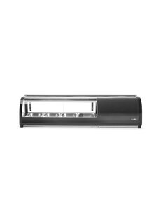 Hendi Sushi display | Arktic | Incl. GN: 4x GN 1/3 (H) 40 mm |220-240V/190W | 1177x426x(H)296mm