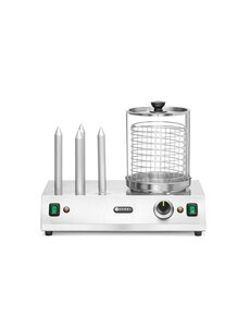 Hendi Worst en hotdogbroodjes warmer | HENDI | 220-240V/550W | 500x310x(H)395mm