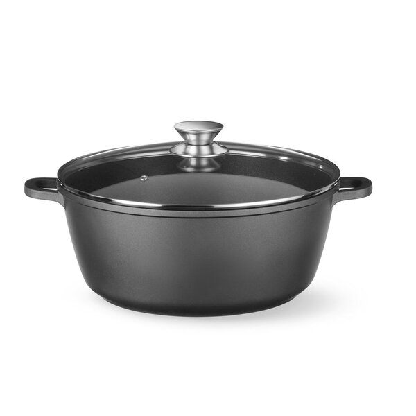 Hendi Braadpan met antiaanbaklaag | HENDI | 7,5L | Zwart | 387x310x(H)130mm
