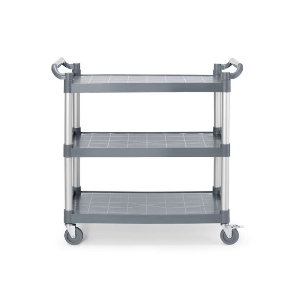 Hendi Serveerwagen polypropyleen met 3 bladen | groot | AmerBox | 1010x500x(H)960mm