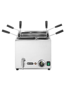 Hendi Pastakoker incl. 5 manden 25 liter | 3500W | 45°C tot 110°C | 240496