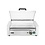 Hendi Worstrolgrill | 1-zone met energiebesparend deksel | HENDI | 230V/620W | 566x375x(H)259mm