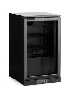 Hendi Backbar koelkast met enkele deur | Arktic | 86L | Zwart | 220-240V/120W | 500x530x(H)870mm