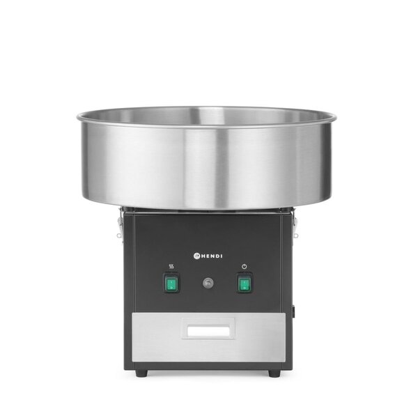 Hendi Suikerspinmachine | HENDI | Zwart | 220-240V/1130W | 520x520x(H)503mm