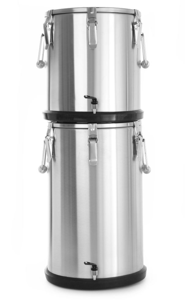 Hendi Geïsoleerde draagbare container – met kraan | HENDI | Profi Line | 20L | ⌀330x(H)360mm, foto 2 van 2