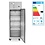 Hendi/Arktic Koelkast enkele deur 410L | Arktic | Profi Line | 230V/290W | 600x740x(H)1950mm