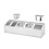 Hendi Gastronormbak houder | HENDI | 745x245x(H)215mm