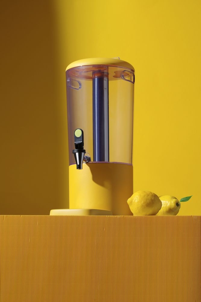 Hendi Sapdispenser | HENDI |8L | Geel | 318x216x(H)532mm, foto 5 van 5
