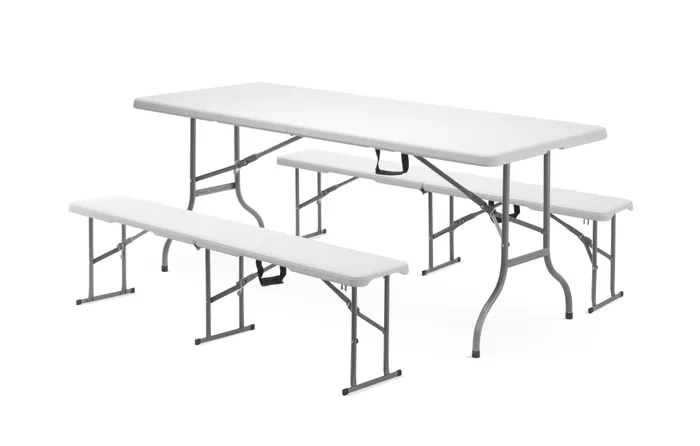 Hendi Buffettafel | Inklapbaar | 152x70x(H)74cm, foto 4 van 6