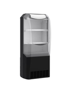 Combisteel Impulskoeler zwart 274 liter | Grab and Go | 655x575xH1498mm. |  7464.0305