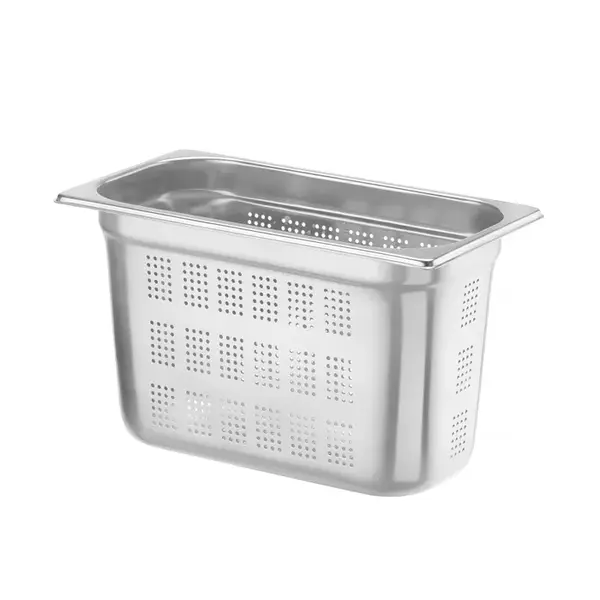Hendi Profi Line gastronormbak geperforeerd GN1/3 | 325x176 - 40mm diep
