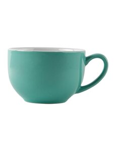 Olympia Café cappuccinokoppen aqua 34cl | 12 stuks