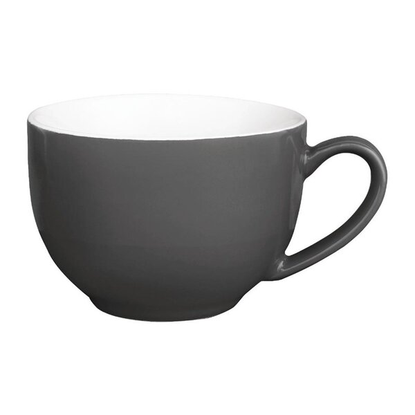 Olympia Olympia Café cappuccinokoppen grijs 34cl | 12 stuks
