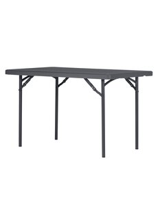 ZOWN Klaptafel New Classic | Rechthoekig | Donkergrijs | 122x76x74(H)cm