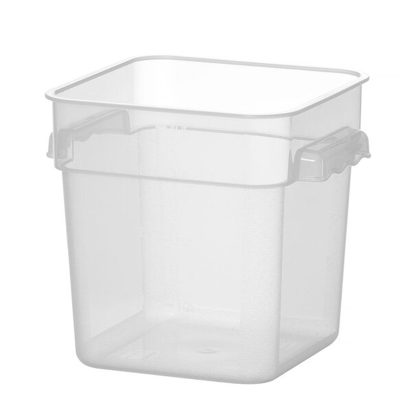 Hendi Voedselcontainer met schaalverdeling | HENDI | 3,8L | 190x190x(H)180mm