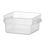 Hendi Voedselcontainer met schaalverdeling | HENDI | 1,9L | 190x190x(H)95mm