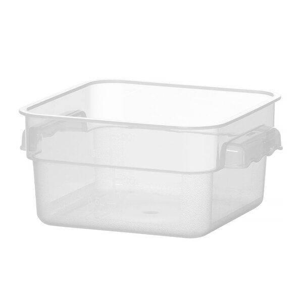 Hendi Voedselcontainer met schaalverdeling | HENDI | 1,9L | 190x190x(H)95mm