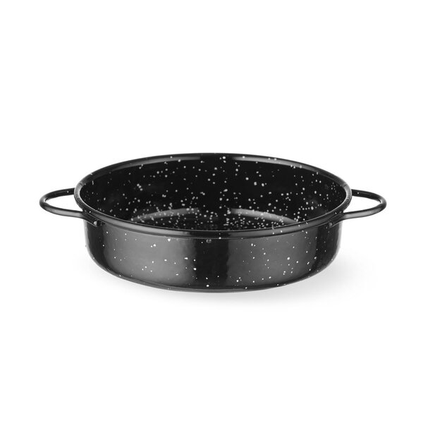 Hendi Braadpan "fuente" | geëmailleerd | HENDI | Zwart | ⌀160x(H)45mm