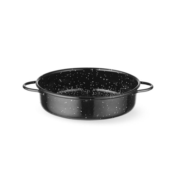 Hendi Braadpan "fuente" | geëmailleerd | HENDI | Zwart | ⌀140x(H)45mm