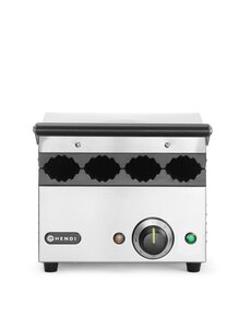 Hendi Contactgrill voor hotdogs en wraps | HENDI | 220-240V/1800W | 385x285x(H)254mm
