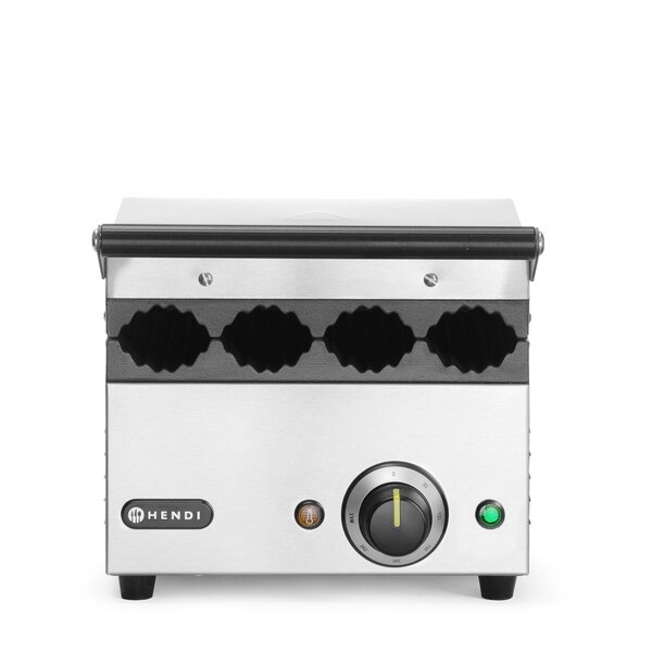 Hendi Contactgrill voor hotdogs en wraps | HENDI | 220-240V/1800W | 385x285x(H)254mm