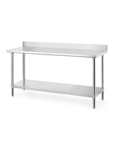 Hendi Werktafel met spatrand | HENDI | Budget Line | 1800x600x(H)950mm