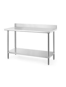 Hendi Werktafel met spatrand | HENDI | Budget Line | 1400x600x(H)950mm