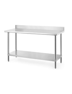 Hendi Werktafel met spatrand | HENDI | Budget Line | 1600x600x(H)950mm