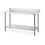 Hendi Werktafel met spatrand | HENDI | Budget Line | 1600x600x(H)950mm