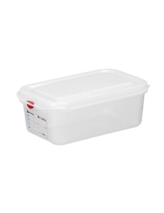 Hendi Container GN 1/4 polypropyleen | HENDI | GN 1/4 | 4,3L | Transparant | 265x162x(H)150mm