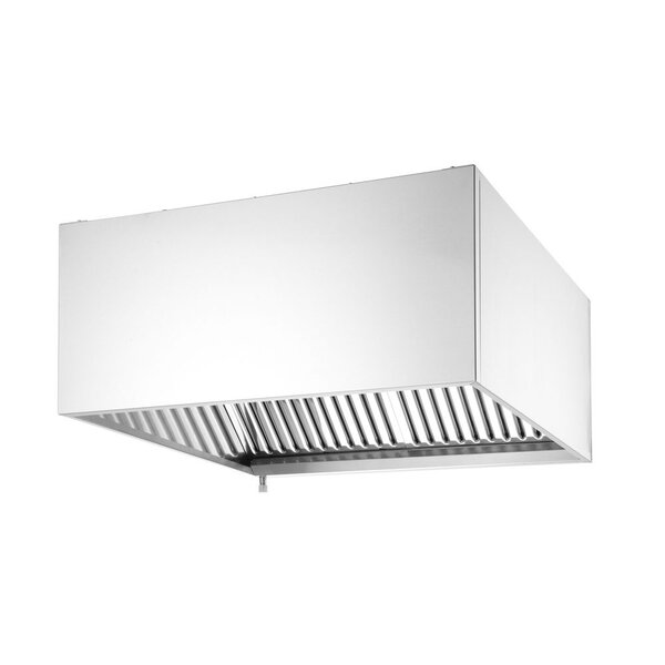 Hendi Wandgemonteerde afzuigkap - bevestigd met bouten | HENDI | zonder verlichting | 1005x1000x(H)450mm