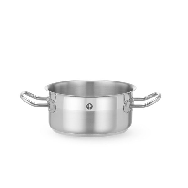 Hendi Kookpan laag - zonder deksel | HENDI | Profi Line | 1,5L | ⌀160x(H)75mm