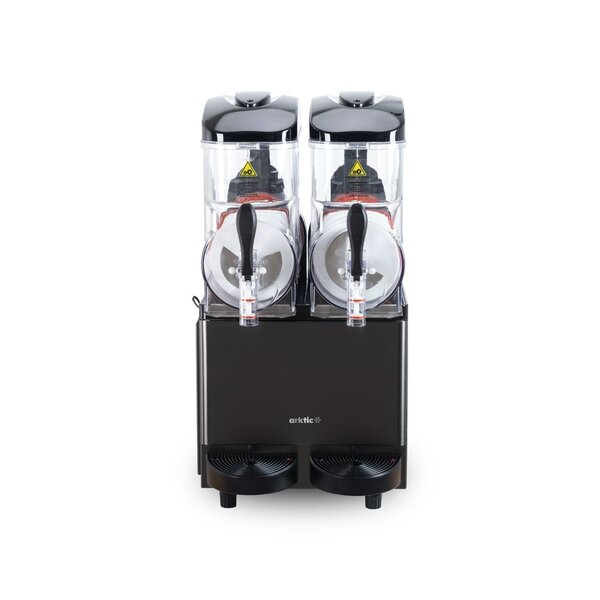 Hendi/Arktic Slushmachine 2x12L | Arktic | 24L | Zwart | 220-240V/710W | 415x507x(H)810mm