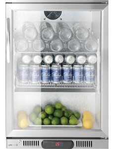 Hendi Backbar koelkast met enkele deur | Arktic | 75L | Zilver | 220-240V/120W | 530x500x(H)840mm